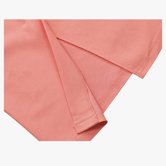 NWOT Retro 1950s Pencil Dress in Peach - Picture 3 of 5